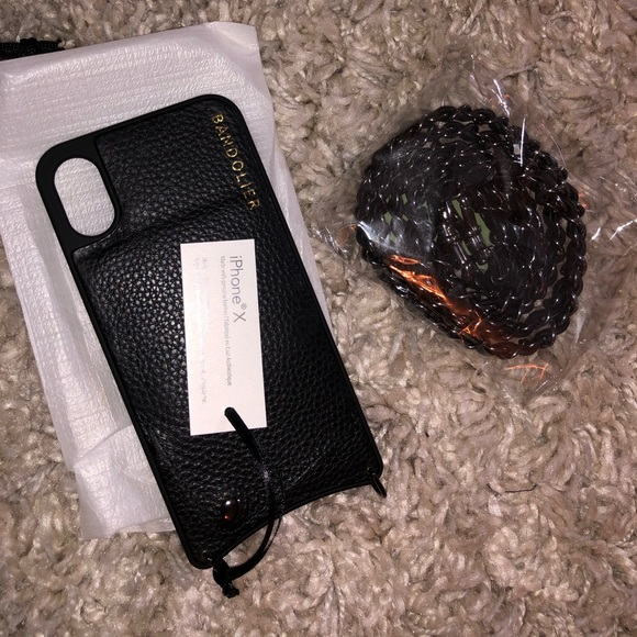 Bandolier Accessories Bandolier Iphone Xxs Lucy Pebble Leather Case